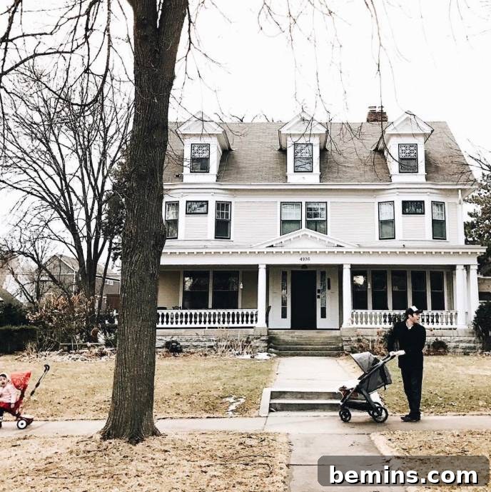 Charming Minneapolis home exterior with classic architecture, as featured by Patticake Wagner on Instagram