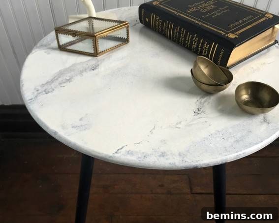 Unexpected Furniture Painting Ideas 11 Marble Furniture with Paint
