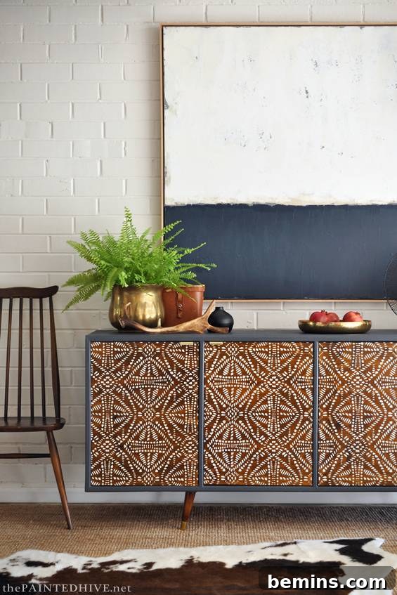 Unexpected Furniture Painting Ideas 12 Stencil Your Furniture