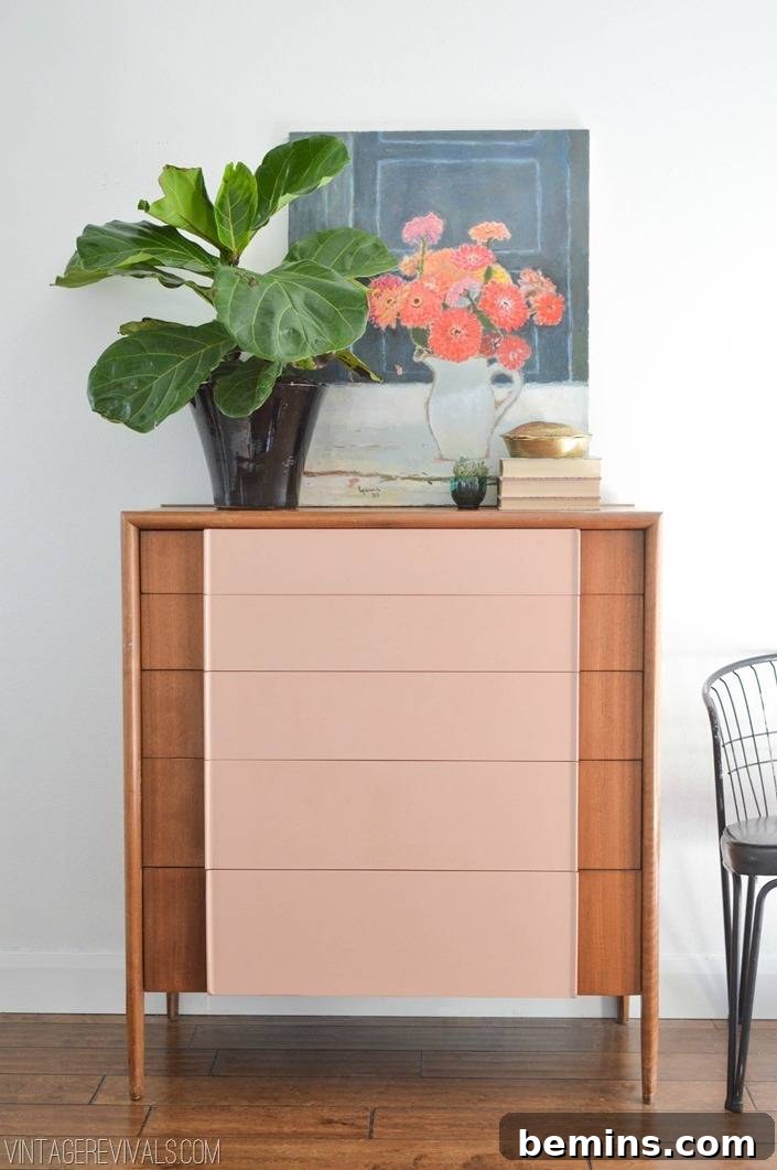 Unexpected Furniture Painting Ideas 3 Color Blocked Painted Furniture