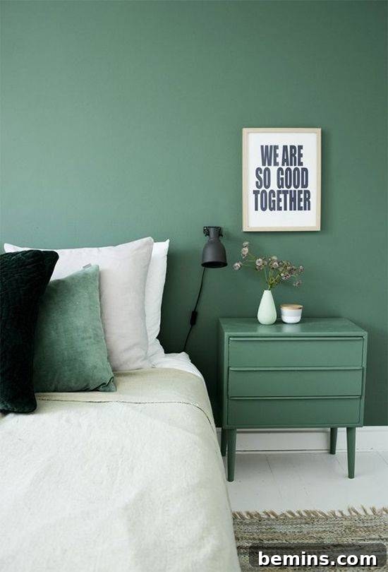 Unexpected Furniture Painting Ideas 8 Painting Furniture to Match a Wall