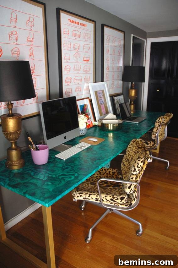 Unexpected Furniture Painting Ideas 9 Paint a Faux Stone Look