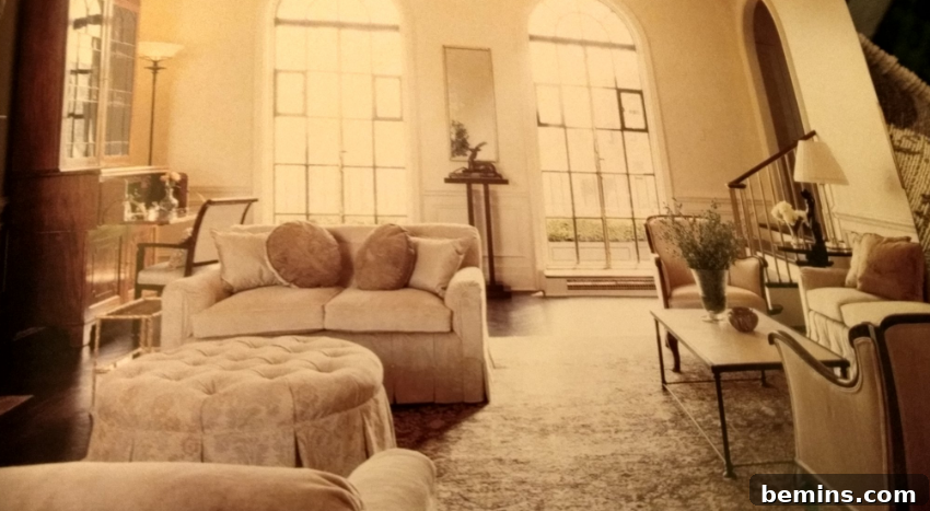 Transitional interior from 2005.