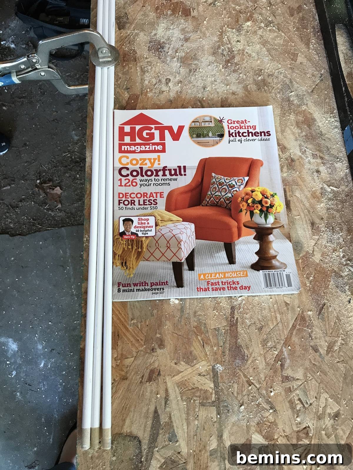 From Laundry to Literature: Upcycling Your Drying Rack into a Chic Magazine Holder 10 Measuring the Dowel Rods
