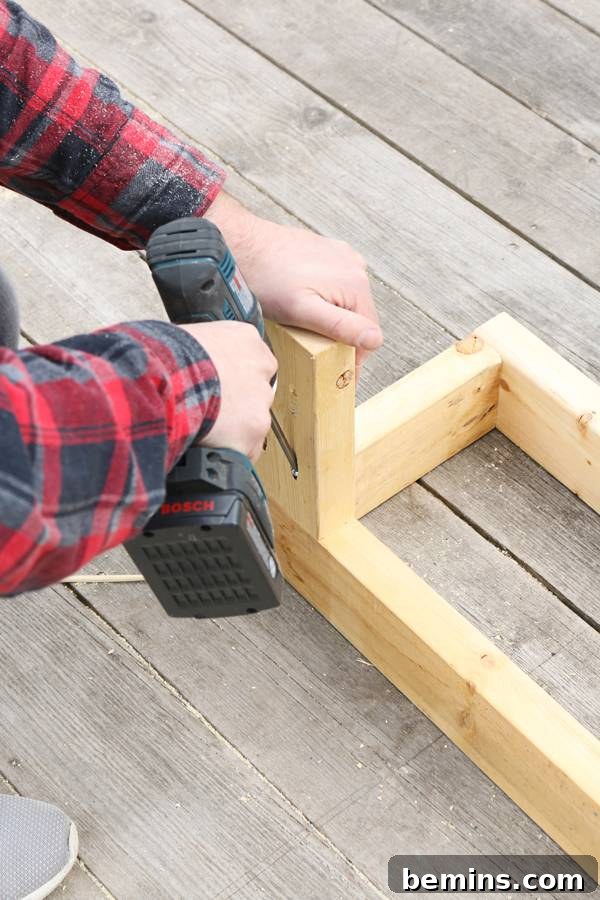 DIY Modern Flower Box
