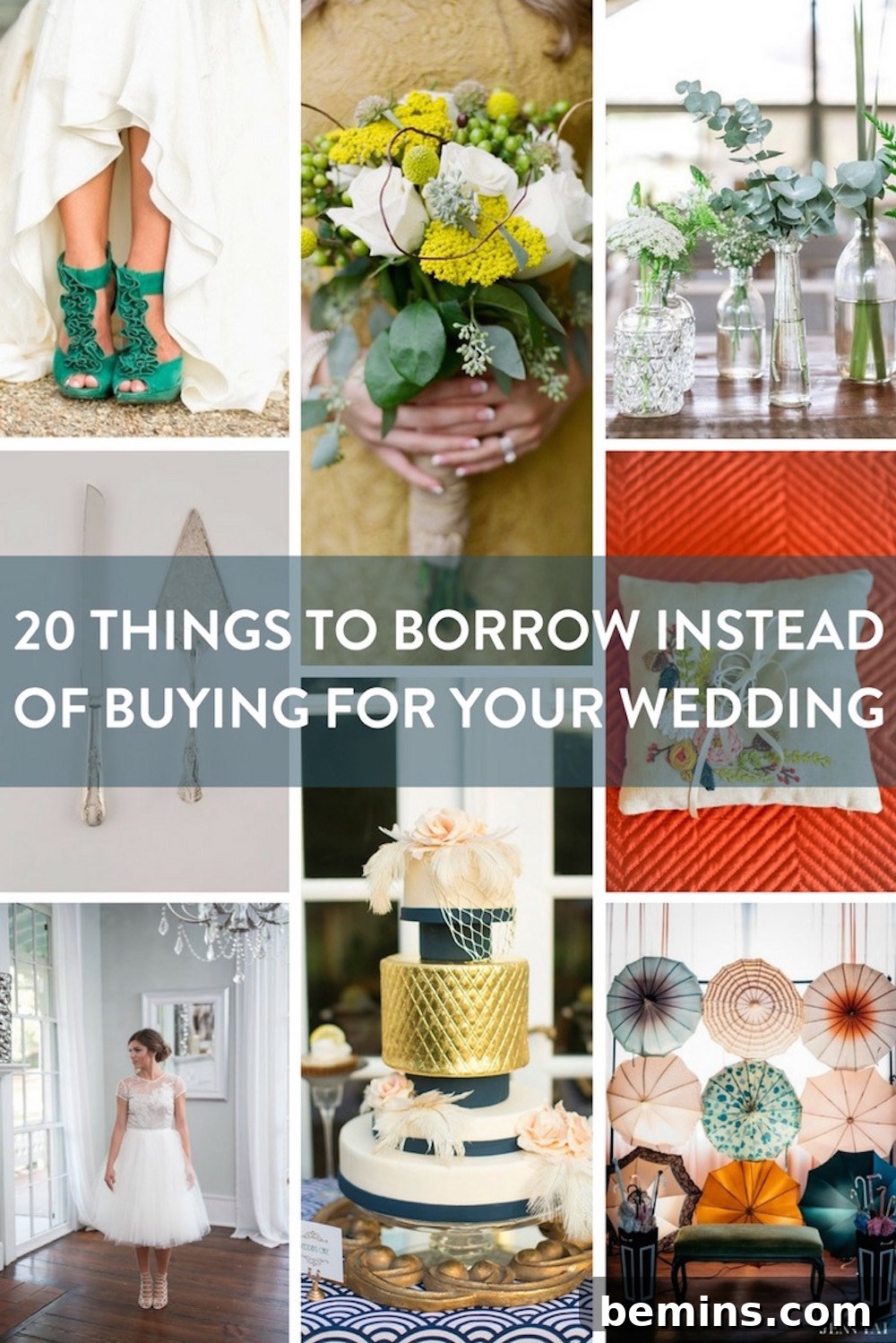 Borrowing Wedding Items: Save Money on Your Big Day