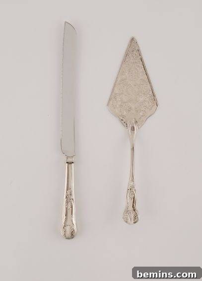 Borrowed Cake Server and Knife Set