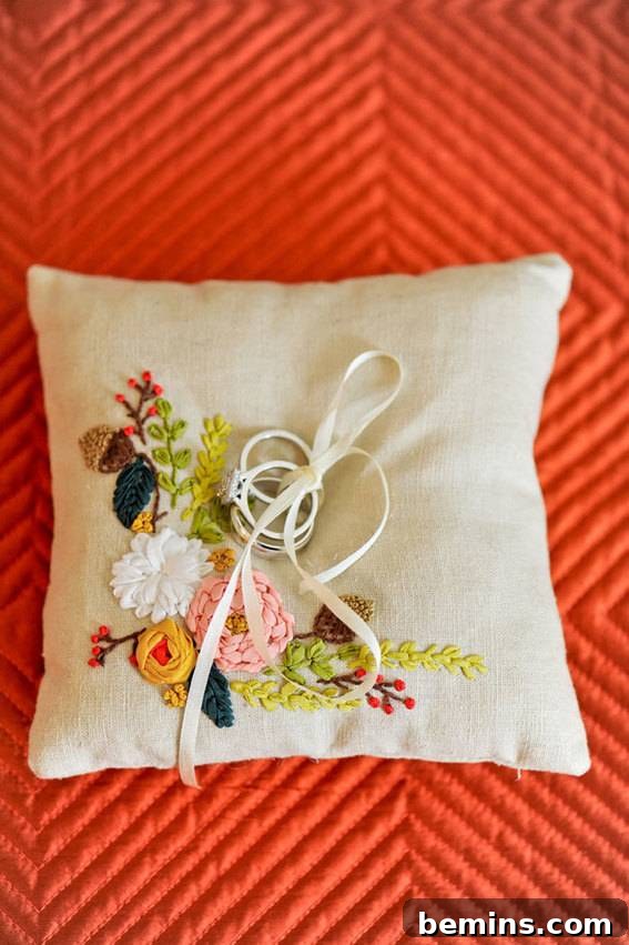 Borrowed Ring Bearer's Pillow