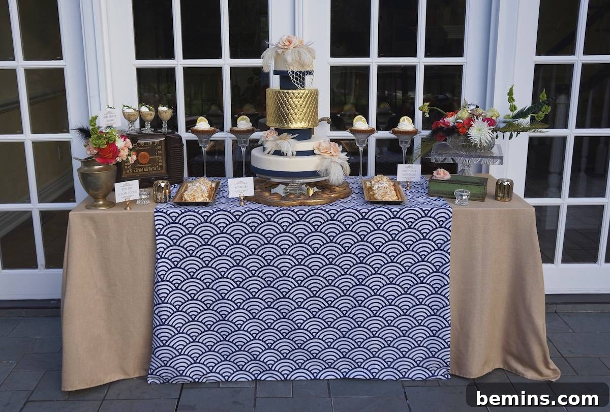 Borrowed Tablecloths for Wedding Reception