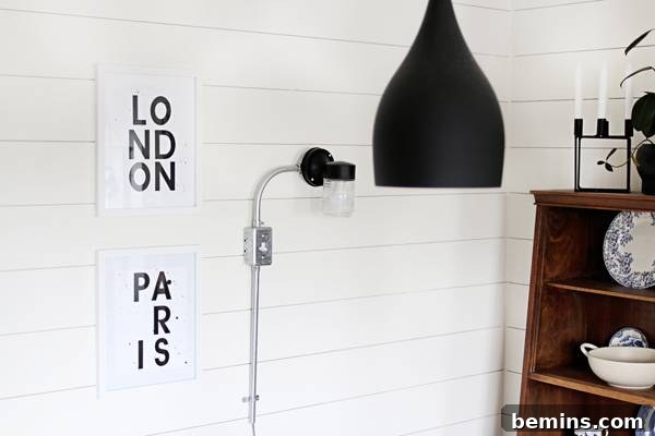 DIY Wall Art in Kitchen