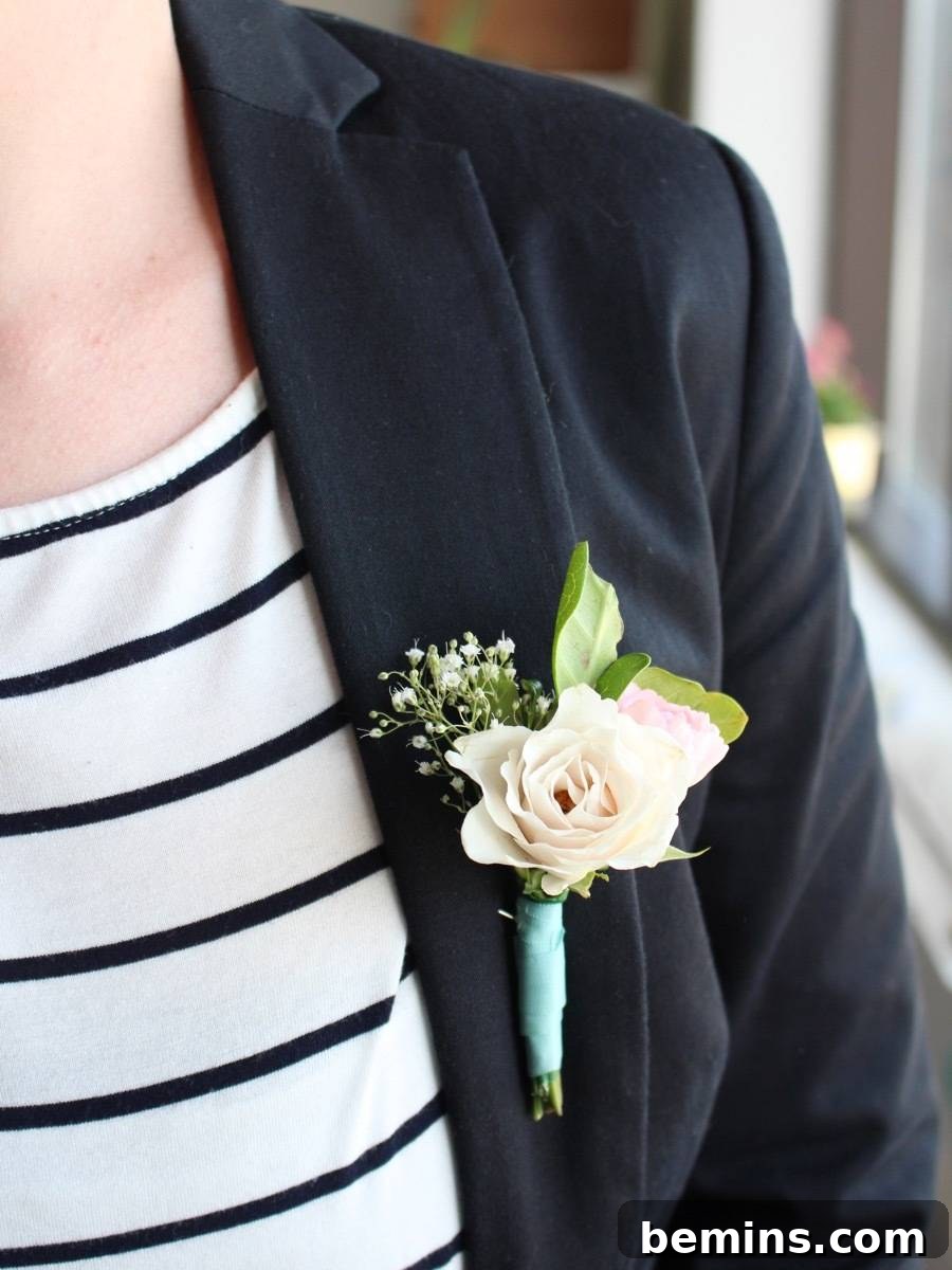 Mastering the Boutonniere Before Your Wedding 3 Learn how to craft your own DIY boutonnieres