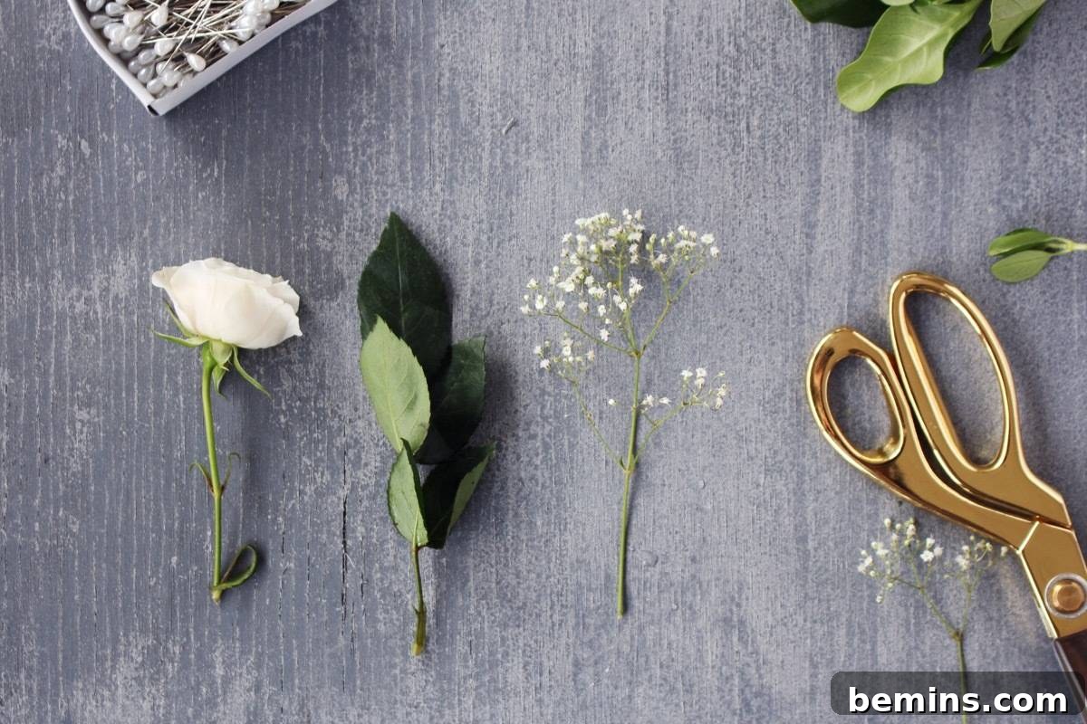 Mastering the Boutonniere Before Your Wedding 5 DIY boutonniere