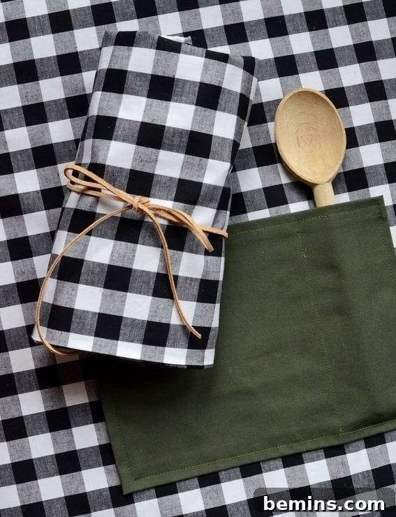 DIY Adjustable Apron