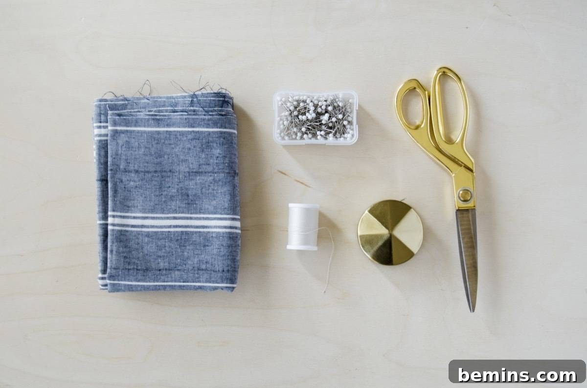 What you need to make this half hour half apron