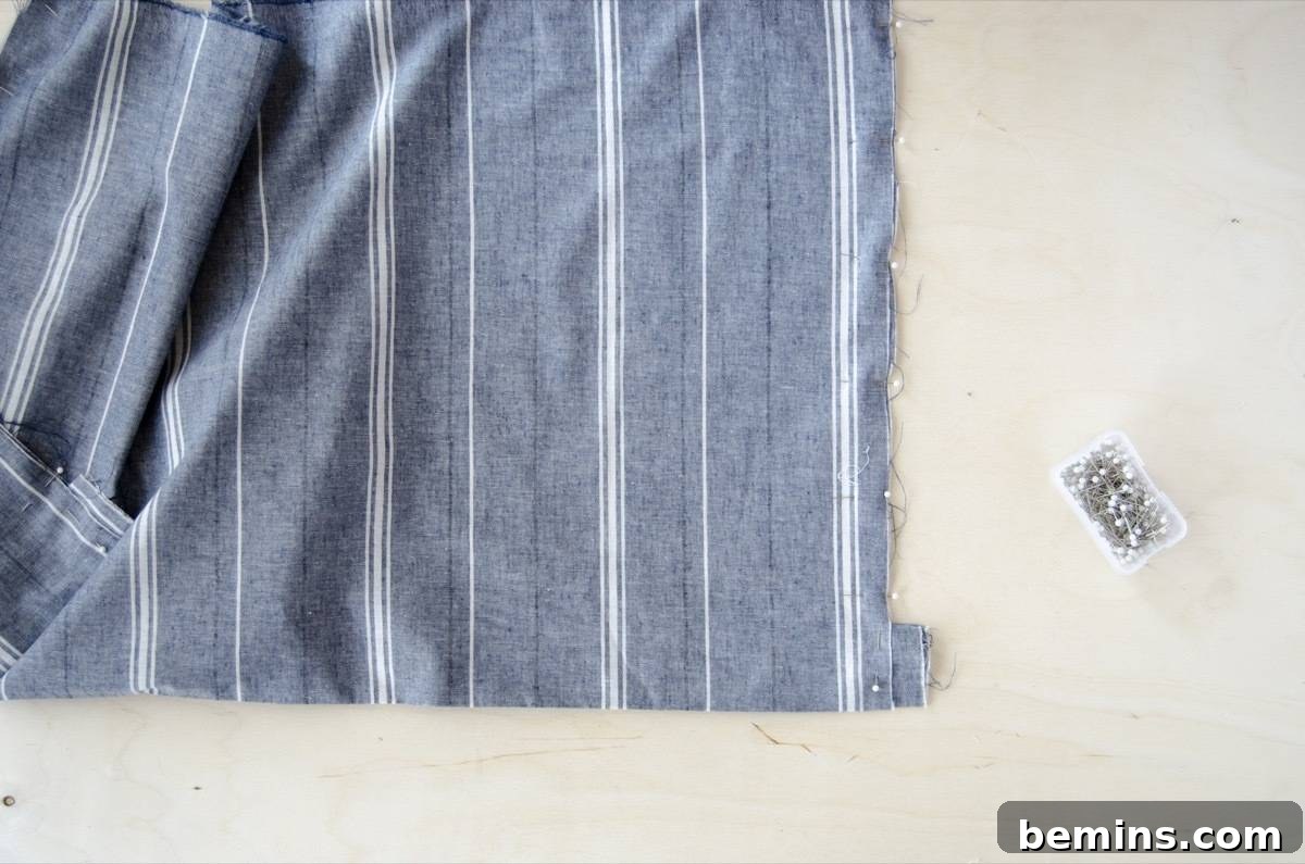 Half apron tutorial