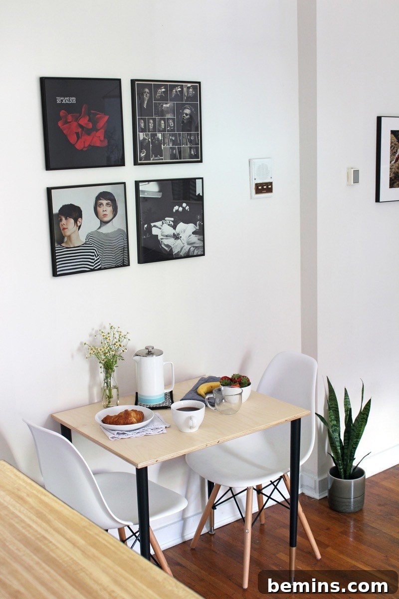 DIY Small Dining Table
