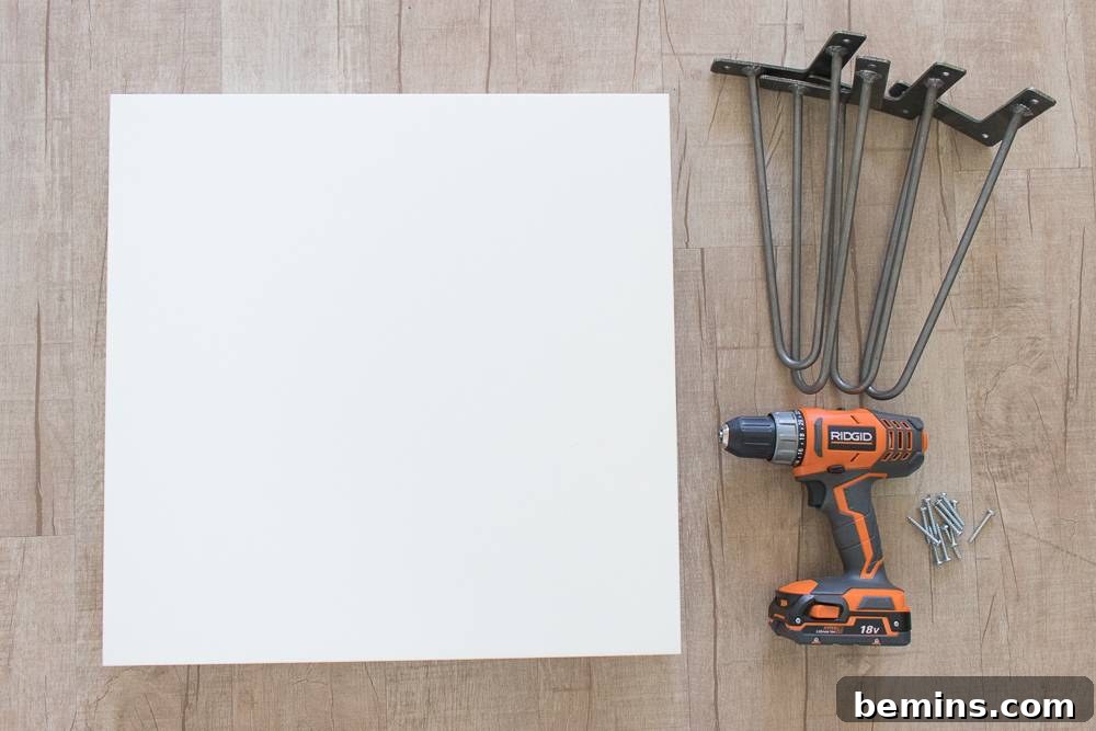 DIY Side Table: An IKEA Hack That Takes Just 10 Minutes