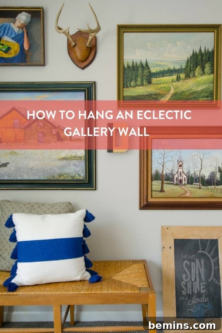 Eclectic Gallery Wall