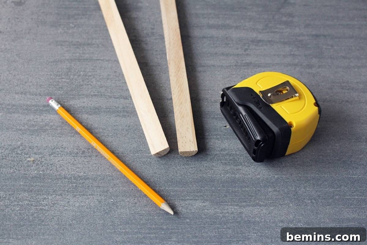 Cutting wooden baseboard trim for the poster frame