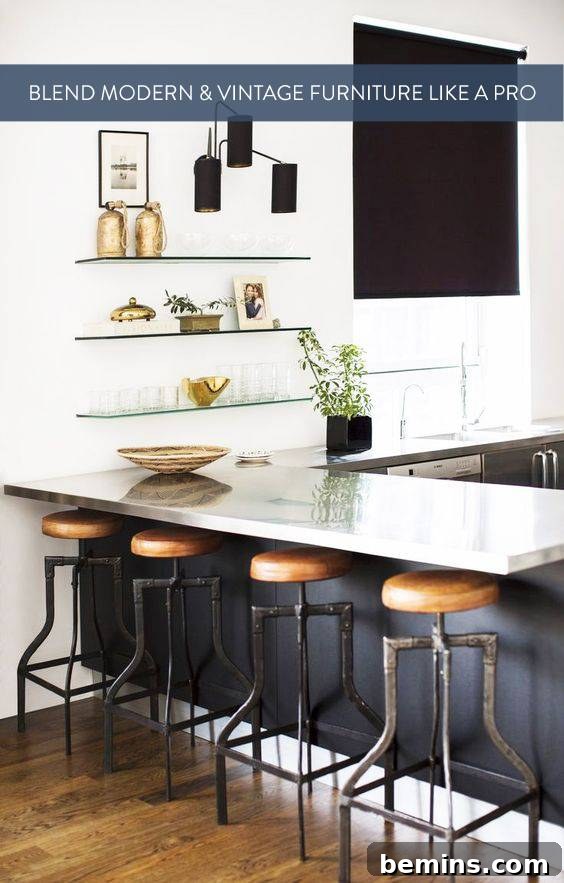 Blending Vintage and Contemporary Furniture