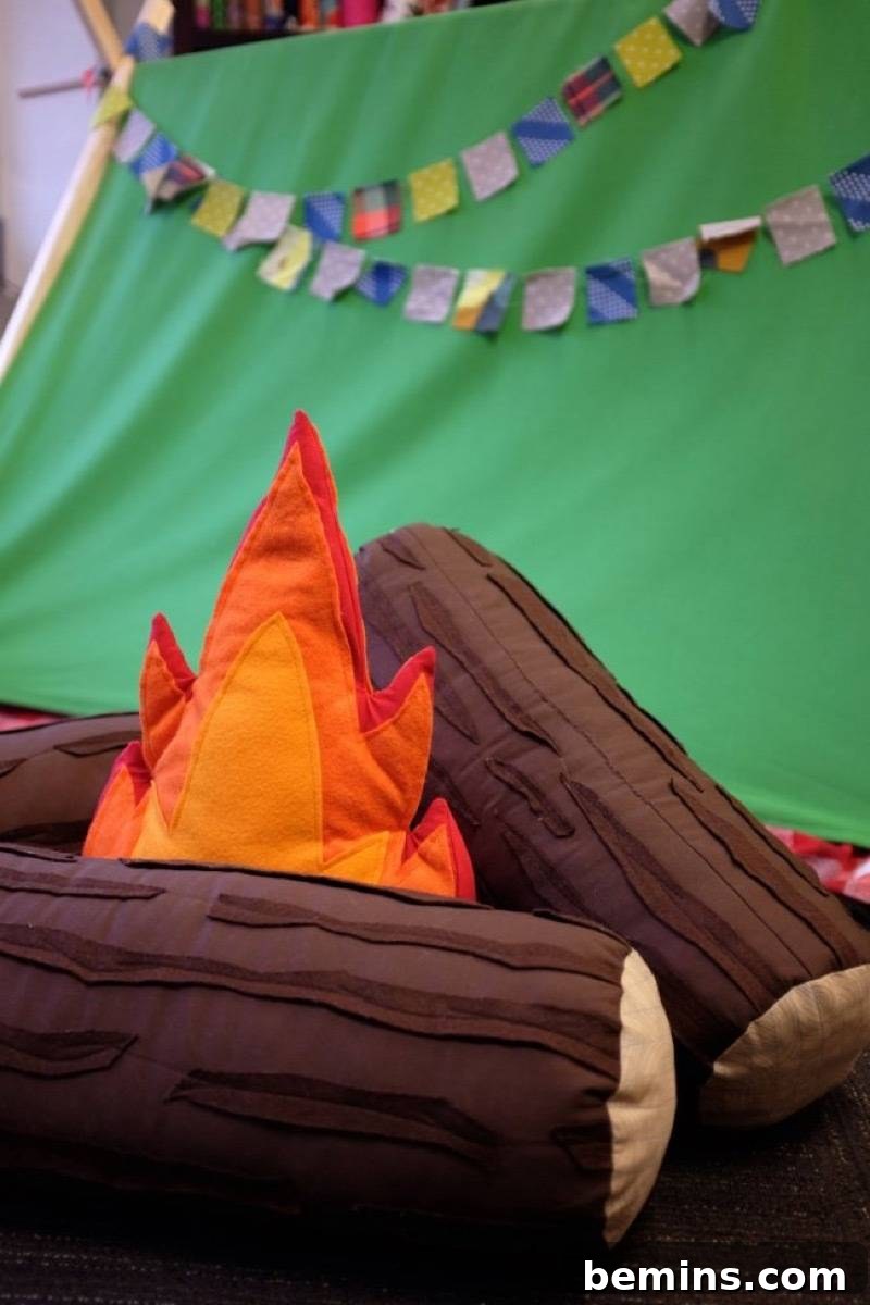 75 DIY Decor Projects to Delight Your Kids 45 Campfire