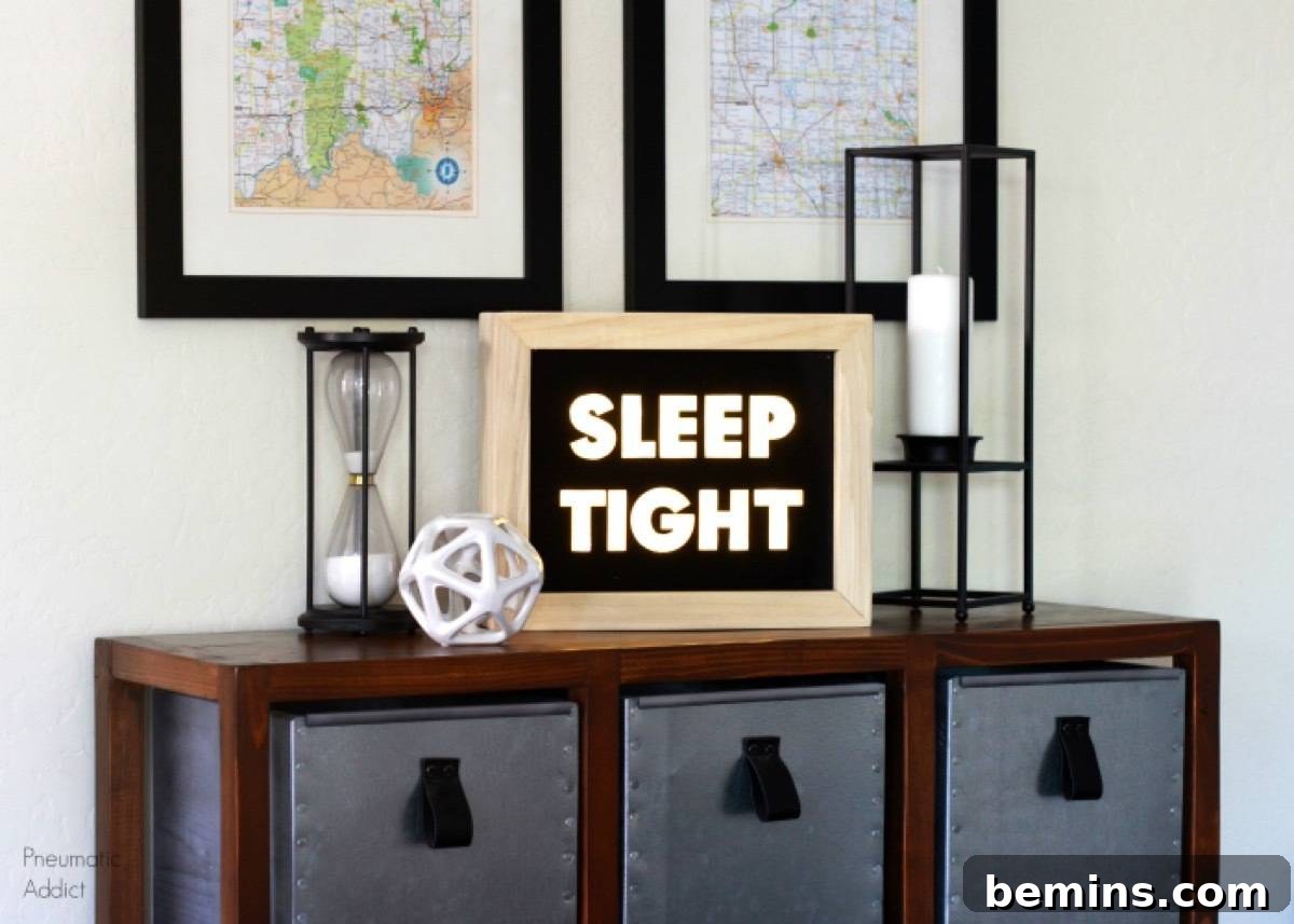 75 DIY Decor Projects to Delight Your Kids 9 DIY Light Box