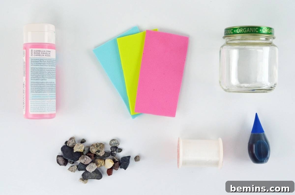 Essential Craft Supplies for Making Mini Fish Tanks