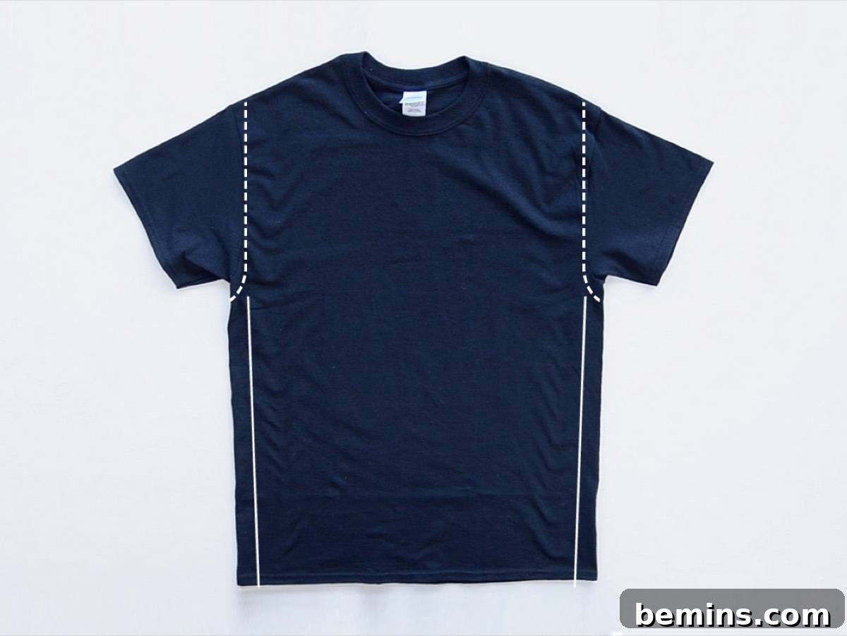 Three Creative T-Shirt Transformations 11 How to transform a regular t-shirt into a muscle tee shirt