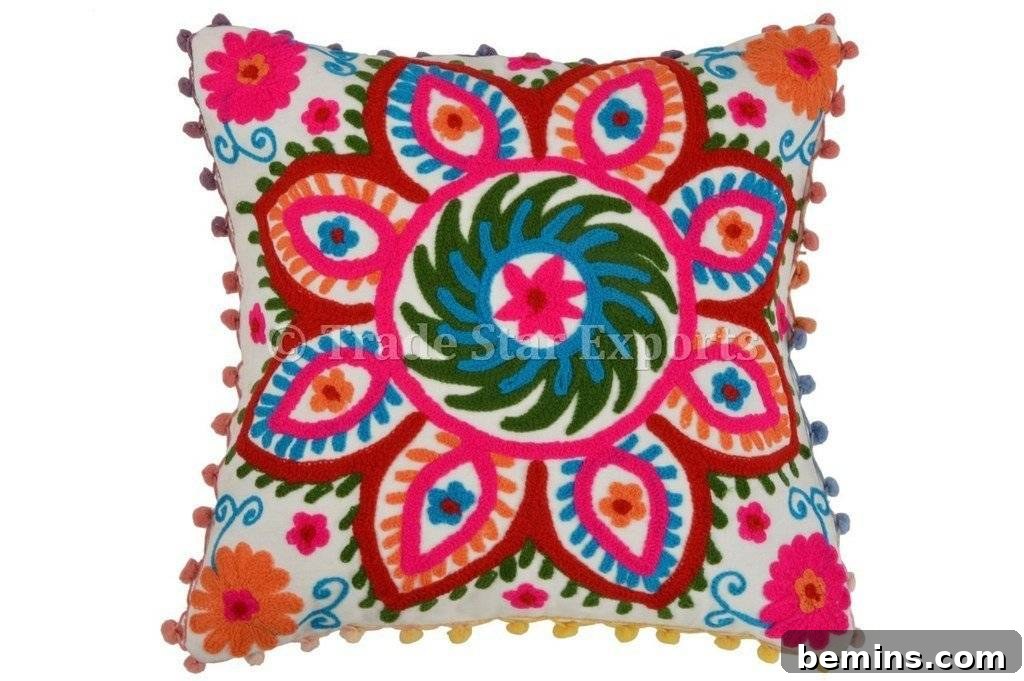Festive outdoor pillow