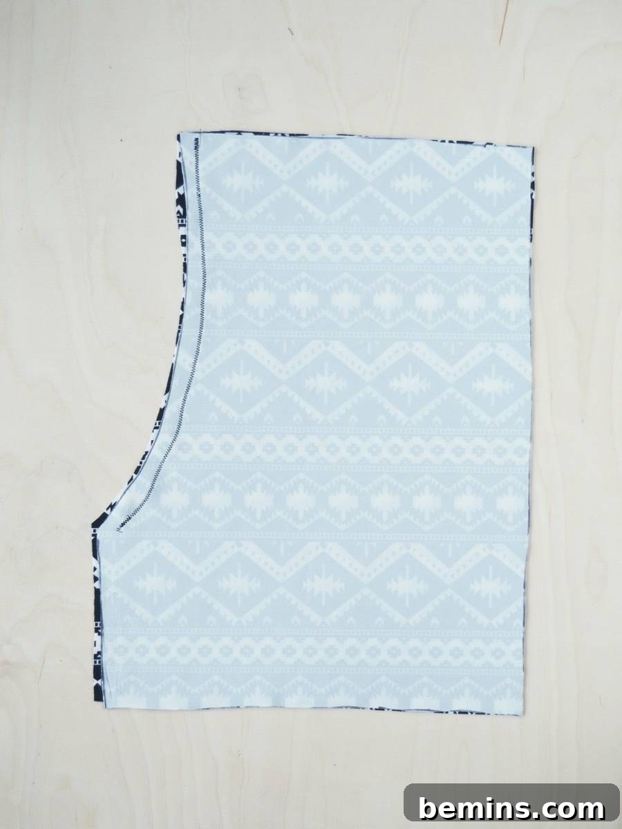Craft Shorts in a Flash: A One-Hour Sewing Project 7 Sewing the curved seams of the shorts