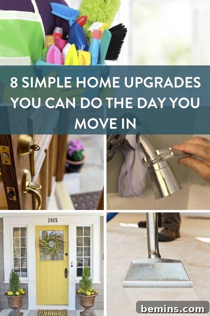 Pin It: Easy House Updates for Move In Day