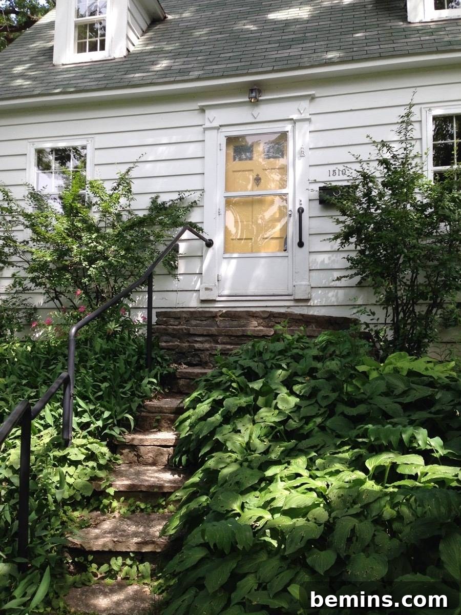 Exterior of the Curbly House - Before Landscaping