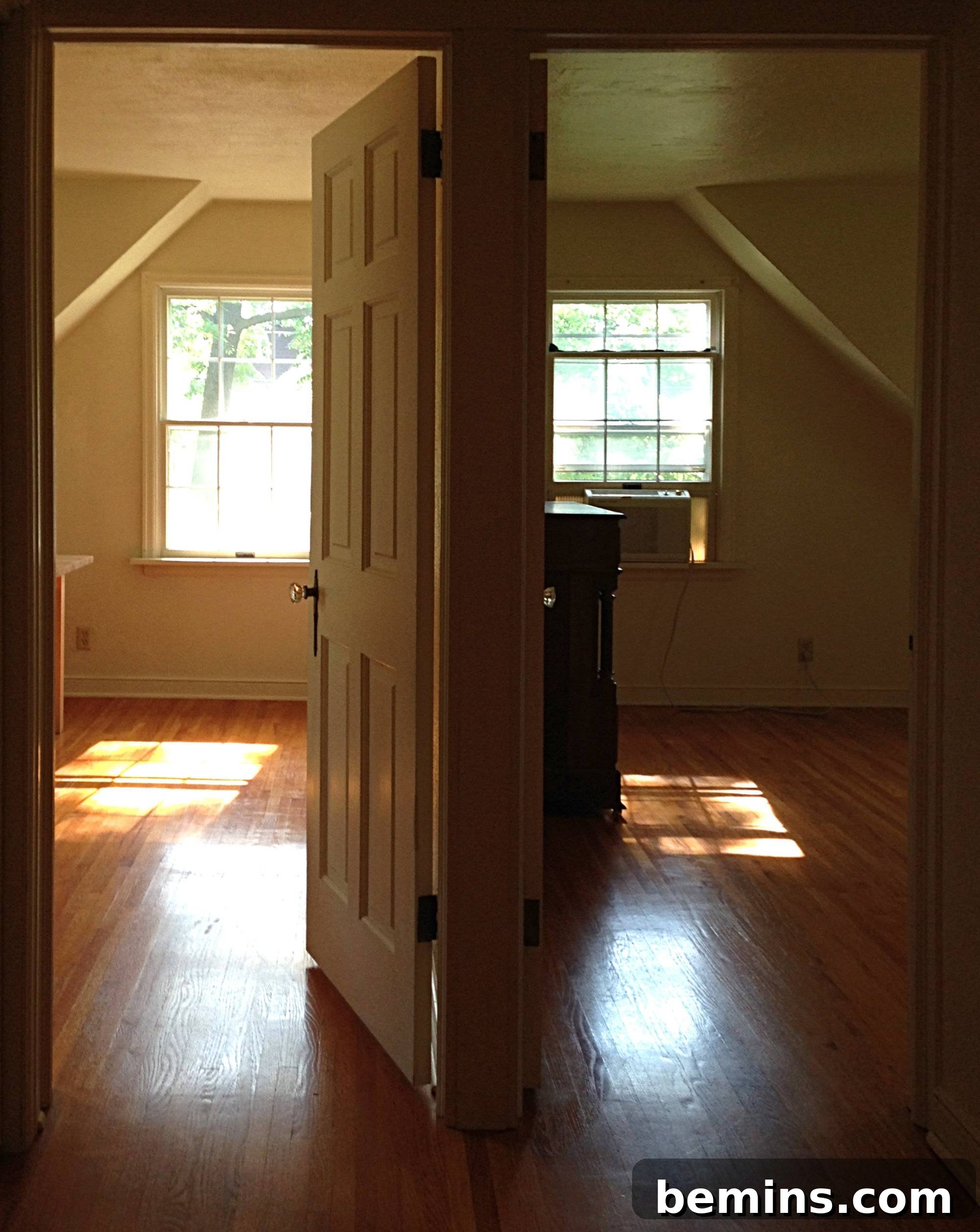 Upstairs Bedrooms Before Renovation