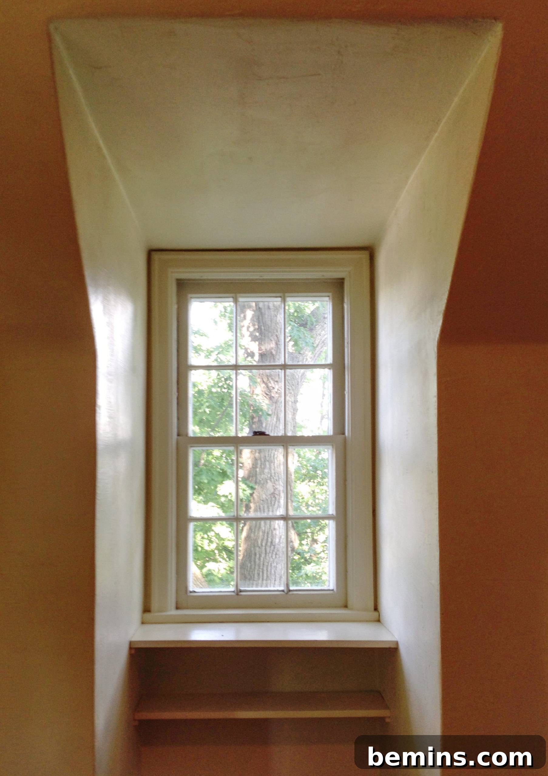 Architectural Detail of a Window Before Renovation