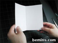 Fold the Backing Card
