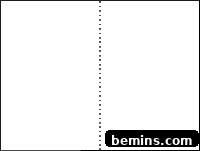 Print the Backing Card Template