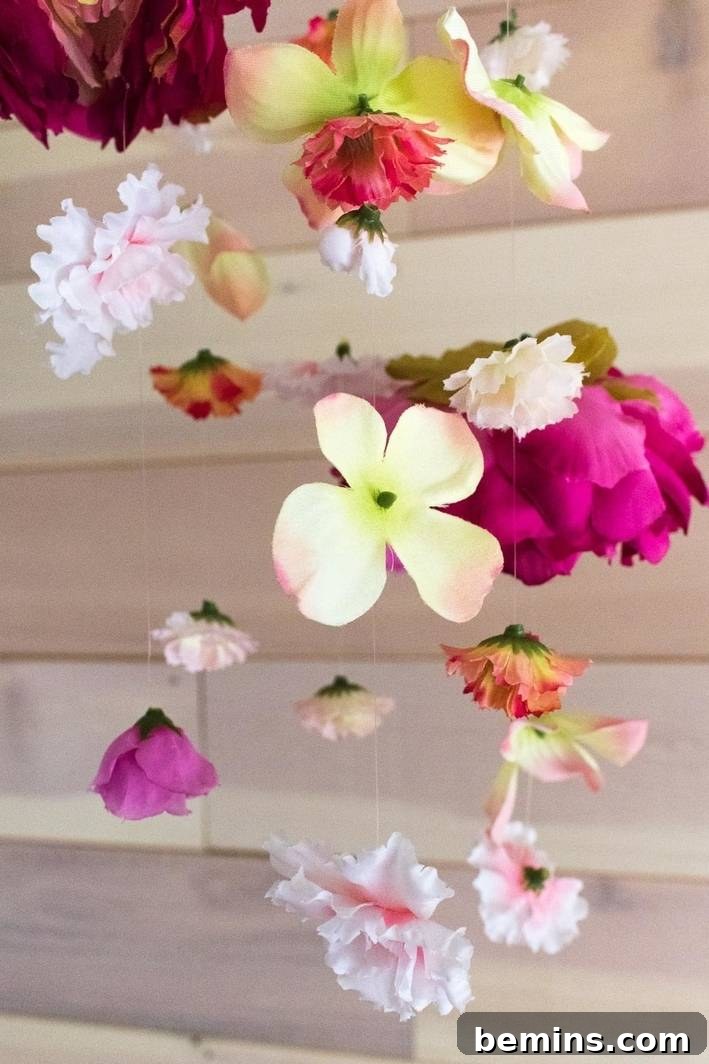 Floral mobile tutorial