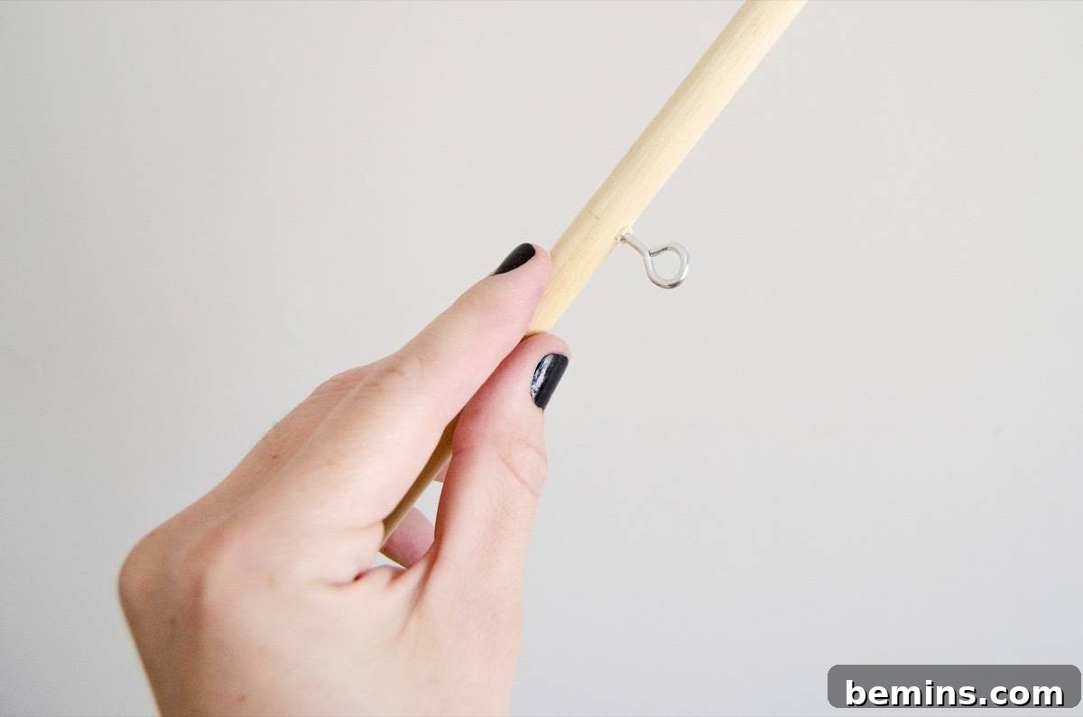 Minimal Nursery Decor | Planetary Mobile | Step 4