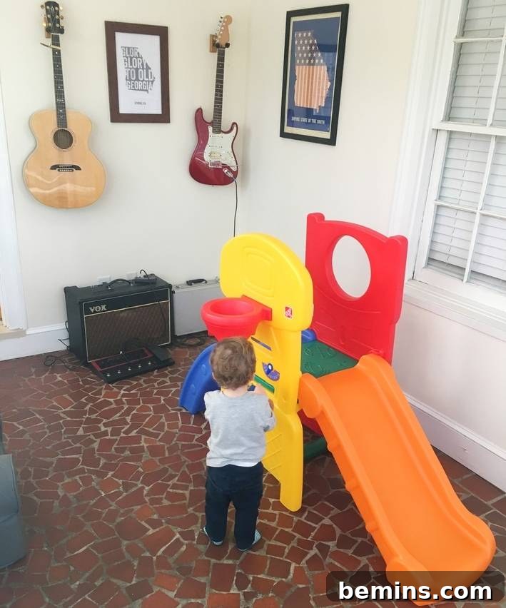 Playroom reveal - the before pictures!