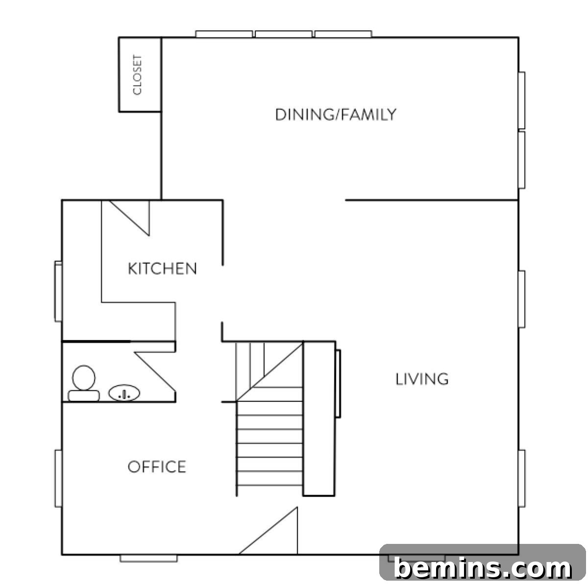 Curbly House Floor Plan