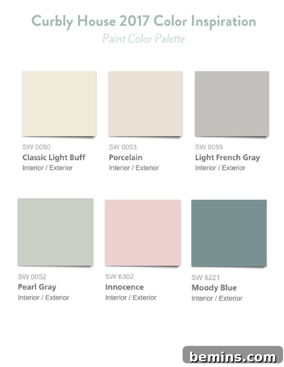 Curbly House 2017 Color Inspiration