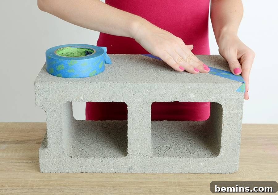 Easy DIY Cinder Block Wine Cooler