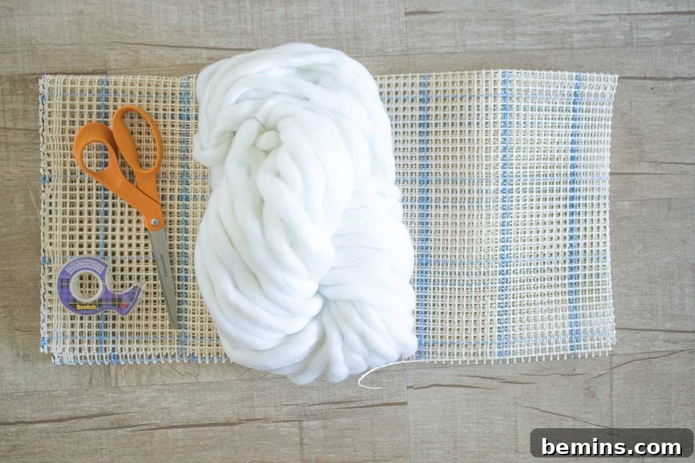 Easy DIY Bathroom Rug Tutorial