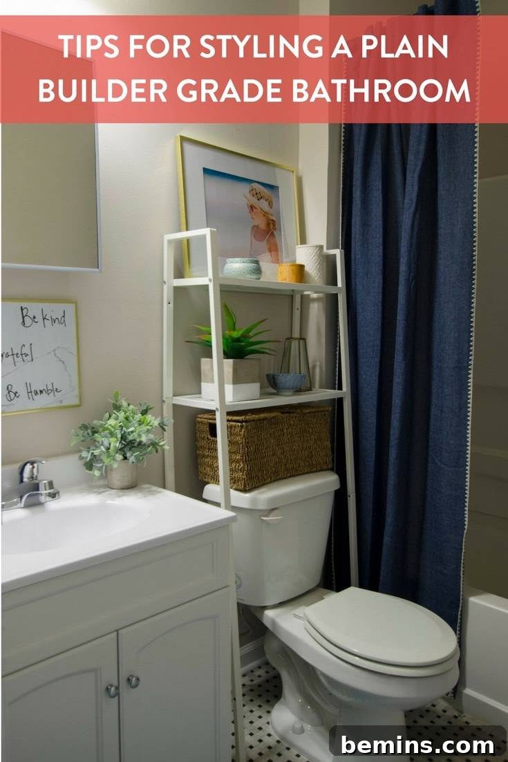 Pin It: Style a Builder Grade Bathroom