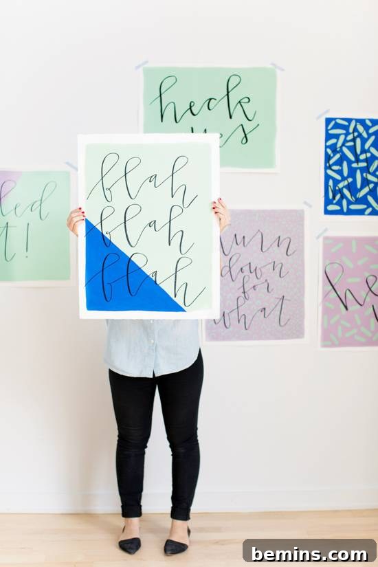75 DIY Dorm Room Decor Ideas to Make It Your Own 4 DIY Quote Art