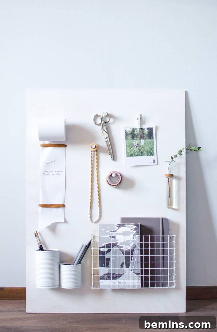 75 DIY Dorm Room Decor Ideas to Make It Your Own 36 Wall Organizer