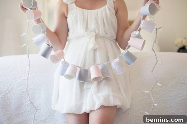 75 DIY Dorm Room Decor Ideas to Make It Your Own 10 DIY Twinkle Light Garland