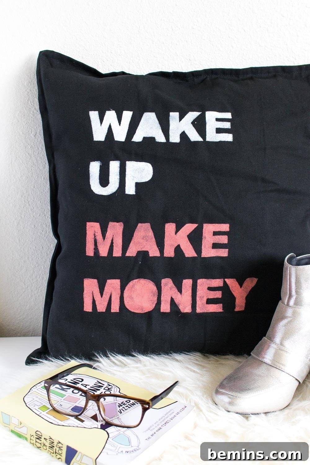 Finished Personalized Pillow