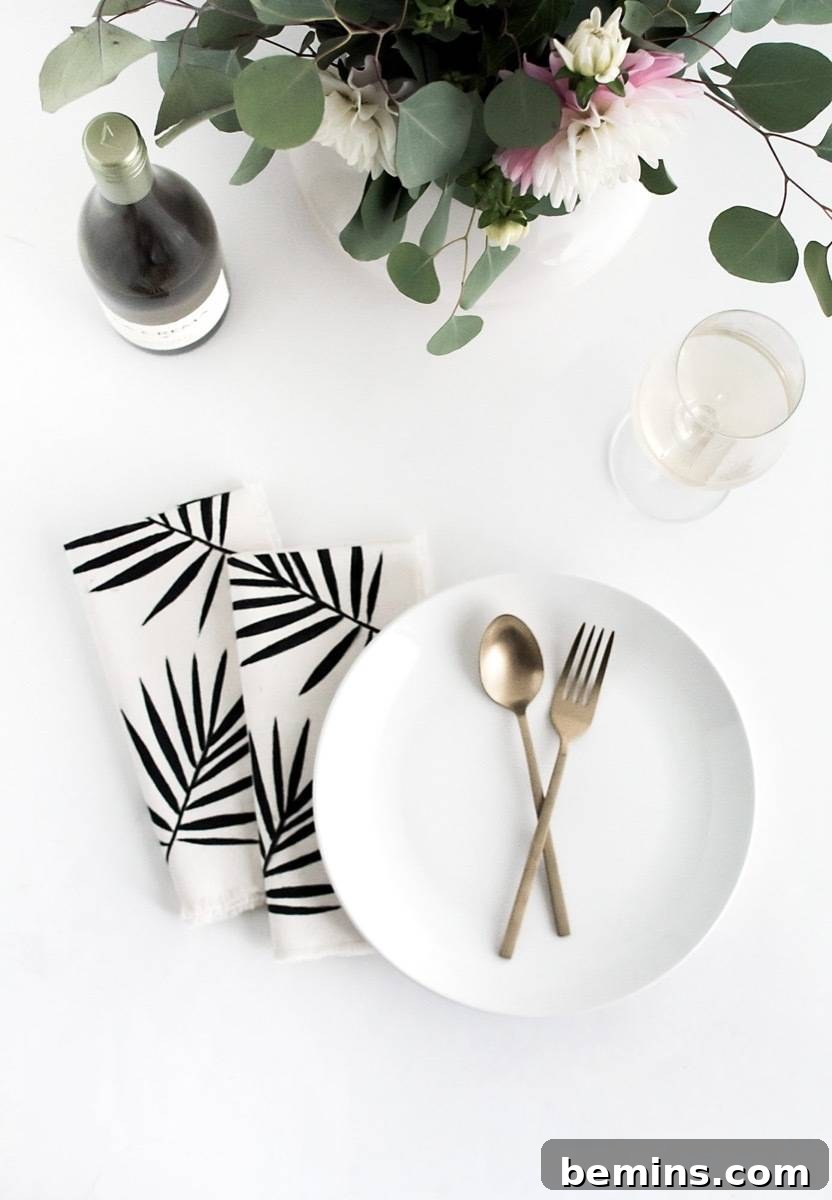 Custom napkins