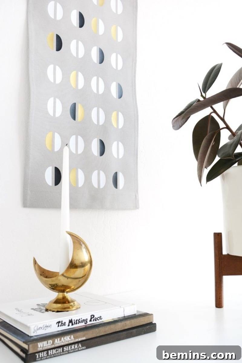 DIY wall tapestry